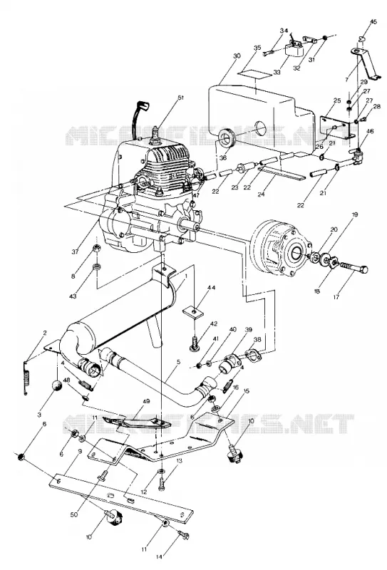 ENGINE MOUNTING STAR (4915431543015A)