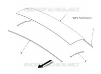 ROOF PANEL, REAR, 4 PASSENGER