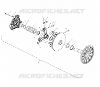 DRIVE CLUTCH (MANUAL START MODELS)