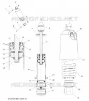 FRONT TRACK SHOCK (INDY SP)(7043779)