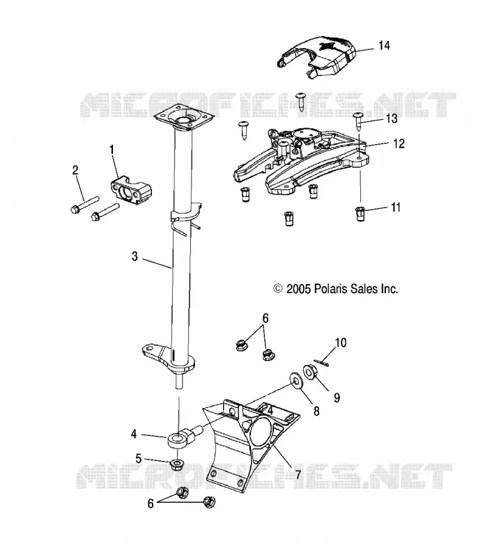 ADJUSTABLE STEERING POST  