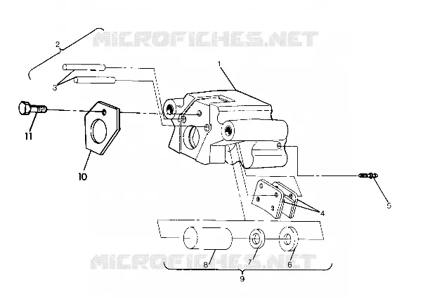 REAR BRAKE ASSEMBLY (4917741774035A)