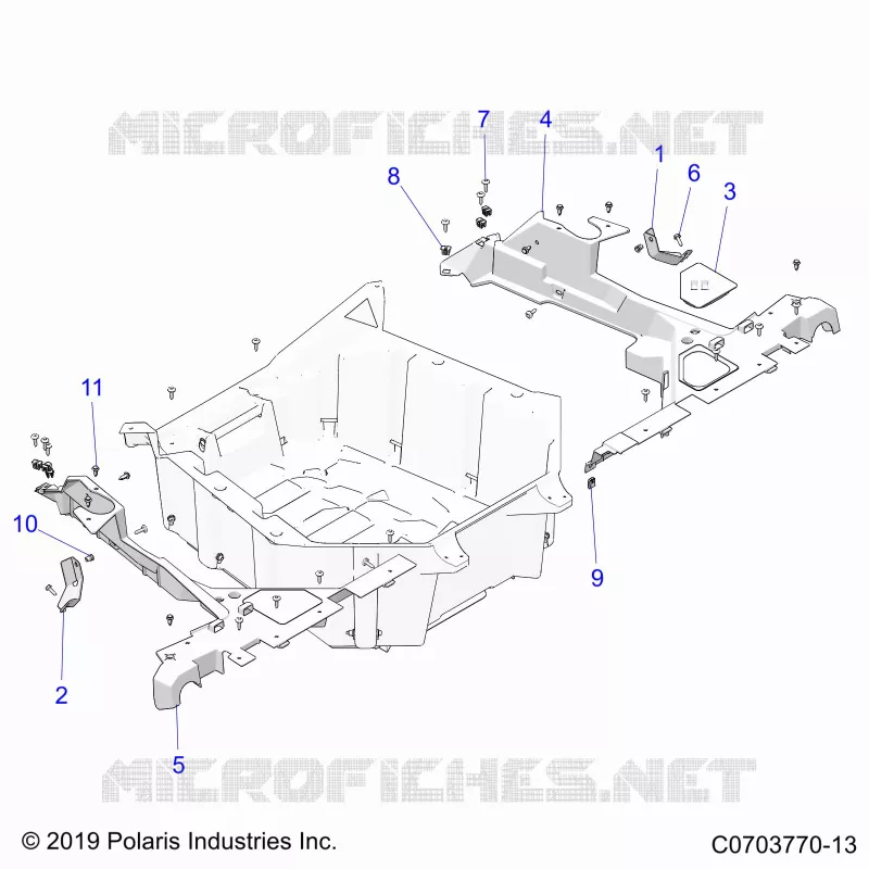 REAR BODYWORK RACK, MOUNTING