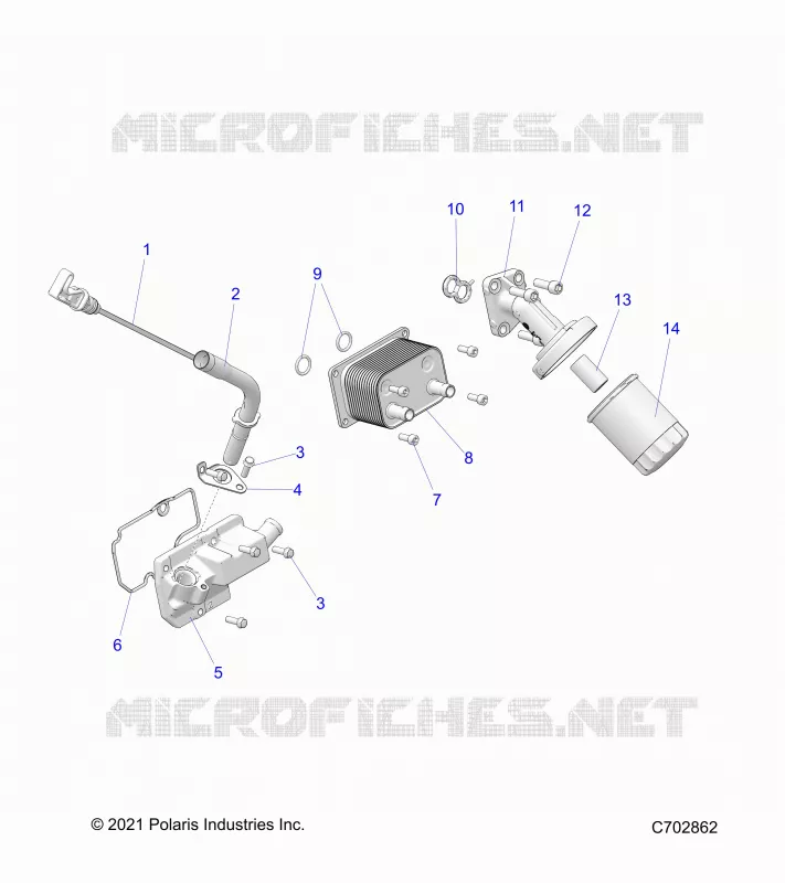 ENGINE, DIPSTICK & OIL FILTER