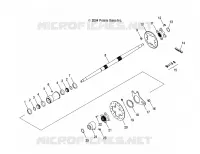 REAR WHEEL AXLE   HOUSING