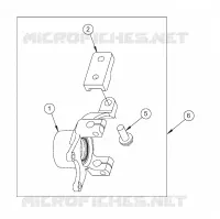 STEERING, KNUCKLE, RIGHT W/OFFSET EXTENSION