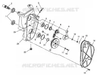 CHAINCASE STORM 0975782, STORM S.E. H975782, EUROPEAN STORM S.E. E975782, (4937823782B010)