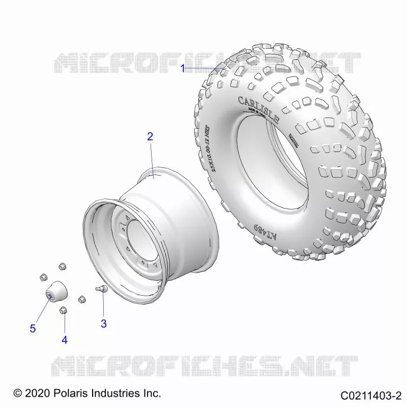 WHEELS, REAR TIRE