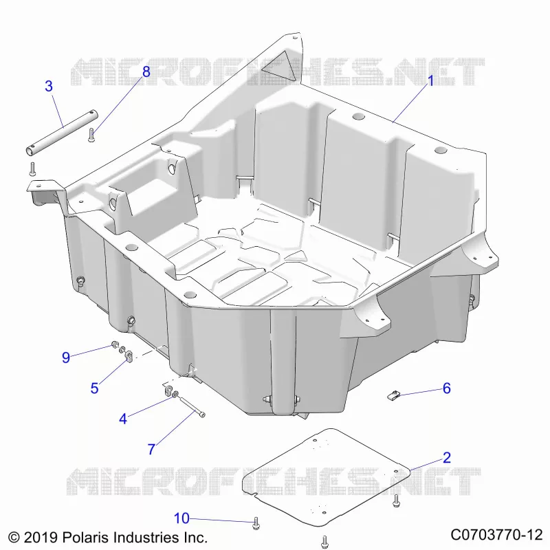 REAR BODYWORK RACK