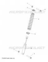FRONT SUSPENSION SHOCK MOUNTING