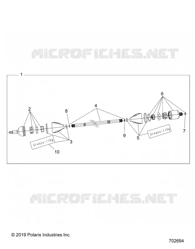 DRIVE TRAIN, HALF SHAFT, FRONT