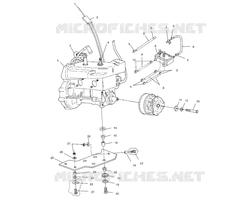 ENGINE MOUNTING