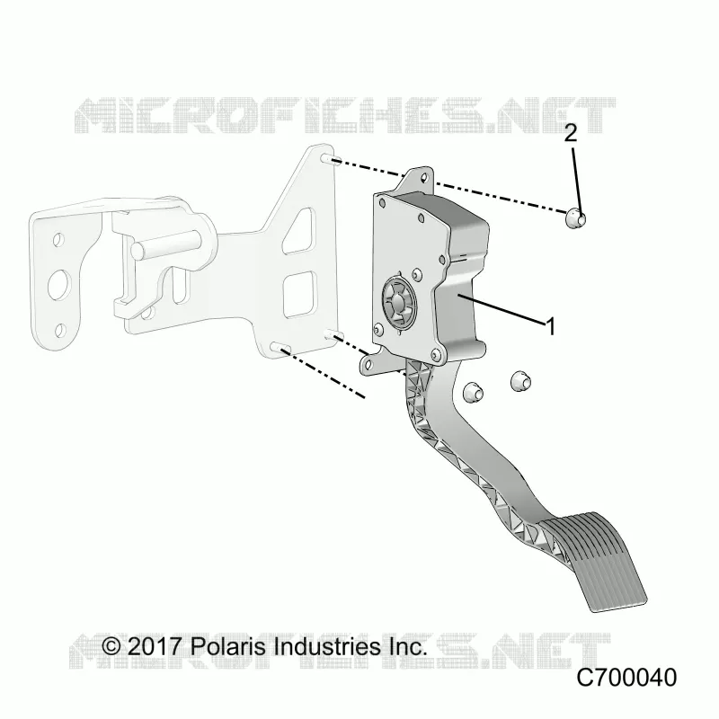 THROTTLE PEDAL