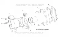 REAR BRAKE CALIPER