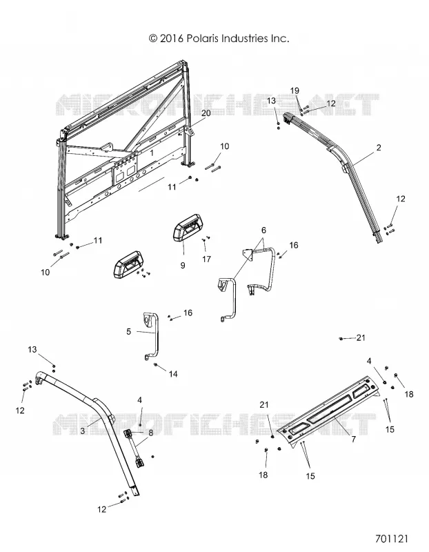 CHASSIS, CAB FRAME