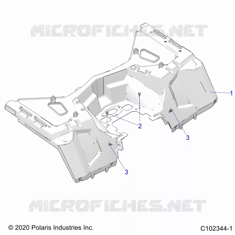 REAR BODYWORK CAB