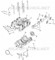 CRANKCASE 700 RMK 0980966 AND EUROPEAN 700 RMK E980966 (4943724372C006)