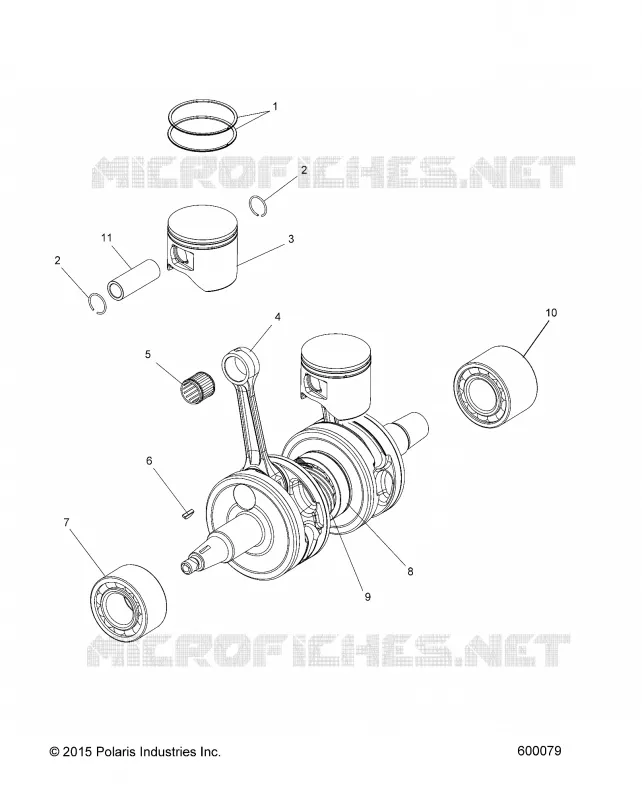ENGINE, PISTON   CRANKSHAFT
