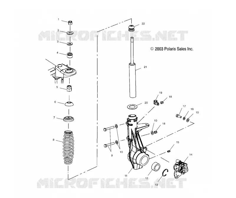 FRONT STRUT   