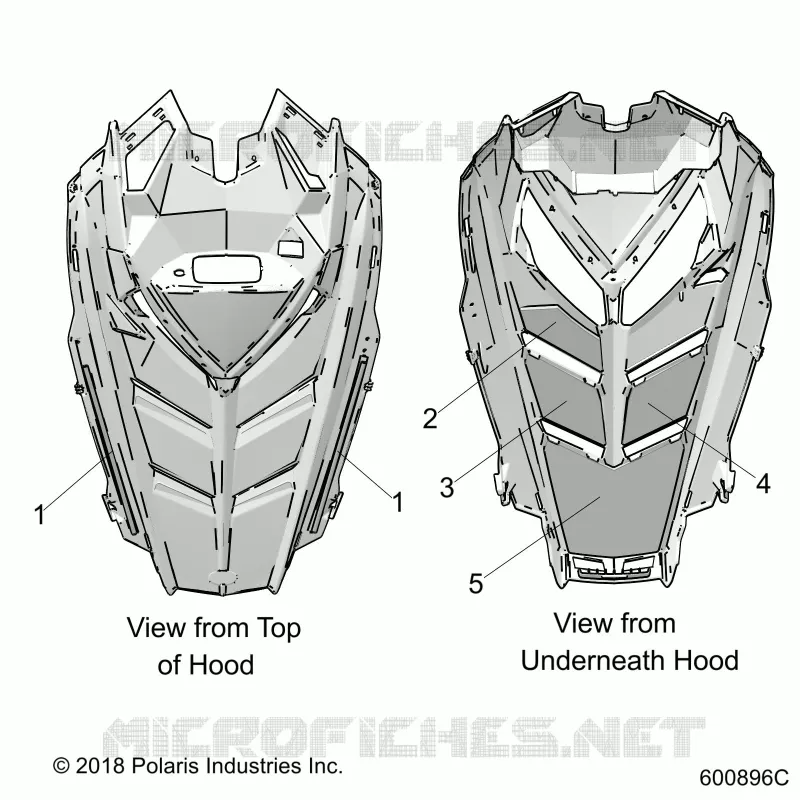 HOOD FOAM/SEAL
