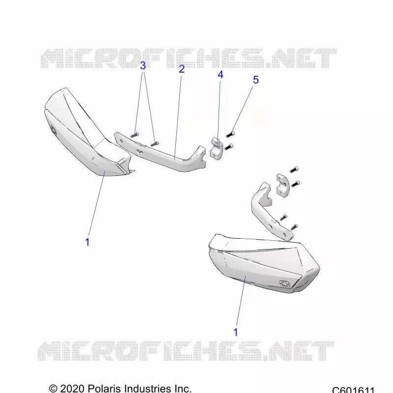 STEERING, HAND GUARDS