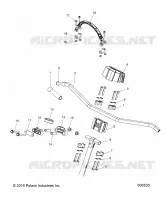 UPPER STEERING & HANDLEBAR ASM.