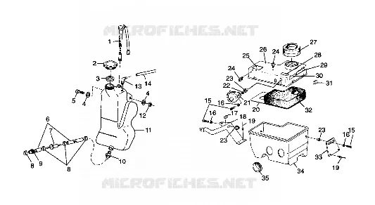OIL TANK   AIR BOX