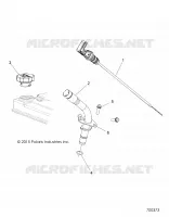 ENGINE, OIL DIPSTICK