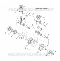 ENGINE, PISTON   CRANKSHAFT