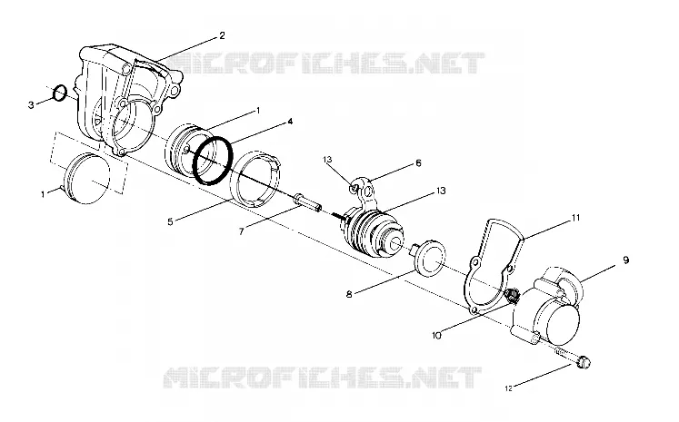 BRAKE CALIPER ASSEMBLY (4913491349030A)