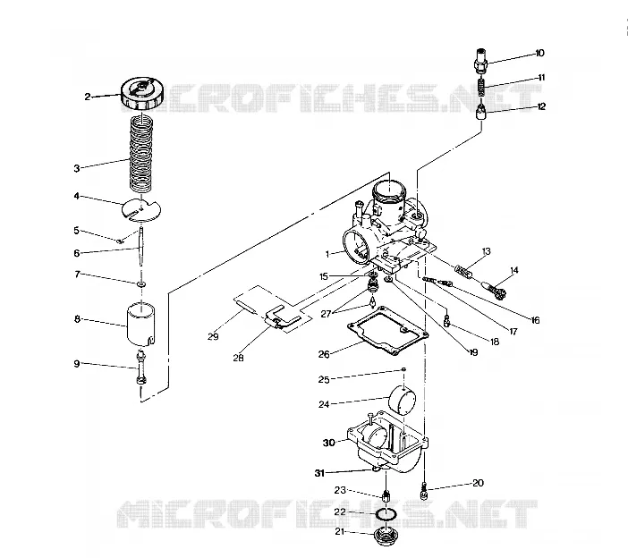 CARBURETOR  TRAIL BLAZER / W927221 (4922852285034A)